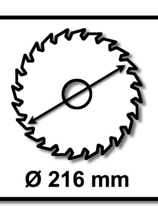 Bosch Kreissägeblatt Standard for Aluminium 216 x 1,6 x 30 mm 64 Zähne ( 2608837776 ) - Toolbrothers