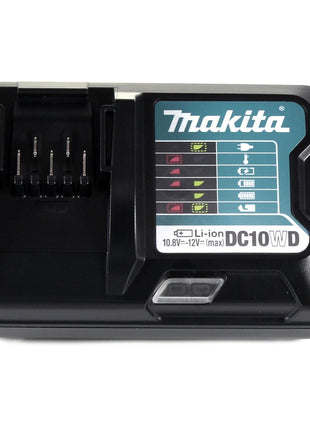 Makita DEAADP08 WA USB Adapter für 10,8V-12V Akkus + 2x 2,0 Ah Akku ( 197396-9 ) + Lader ( 197343-0 ) - Toolbrothers