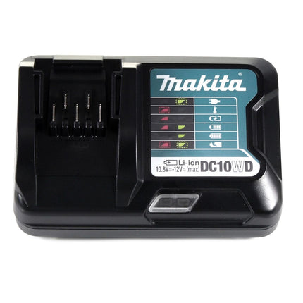 Makita DEAADP08 WM USB Adapter für 10,8V-12V Akkus + 2x 4,0 Ah Akku ( 197406-2 ) + Lader ( 197343-0 ) - Toolbrothers