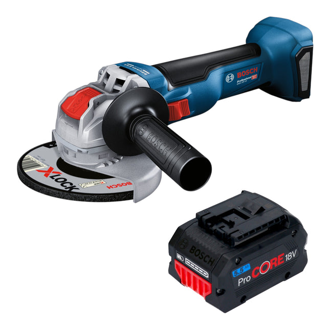 Bosch GWX 18V 10 Akku Winkelschleifer 18 V 125 mm Brushless 1x ProCORE Akku 5 5 Ah ohne Ladegeraet 0 - toolbrothers