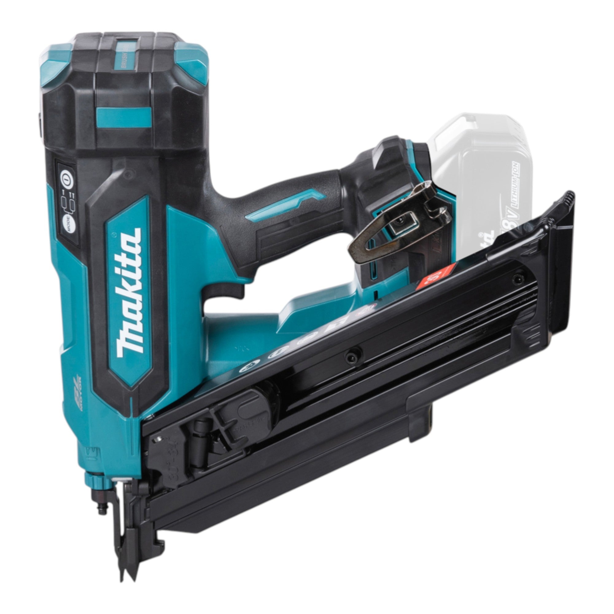 Makita DBN 900 F1K Akku Streifennagler 18 V 50 90 mm Brushless 1x Akku 3 0 Ah Koffer ohne Ladegeraet 1 - toolbrothers