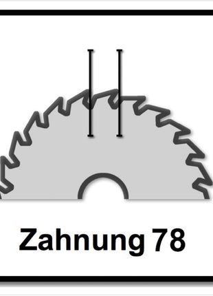 Bosch Kreissägeblatt Expert for Laminated Panel 254 x 1,8 x 30 mm 78 Zähne ( 2608644553 ) - Toolbrothers