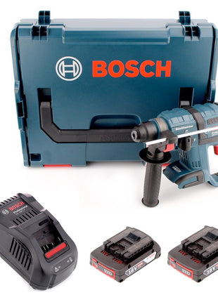 Bosch GBH 18 V-EC Akku Bohrhammer 18V 1,7J SDS plus Brushless + 2x Akku 2,0 Ah + Ladegerät + L-Boxx - Toolbrothers