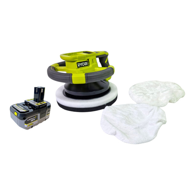 RYOBI RBP18250 0 Akku Polierer 18 V 250 mm 1x Akku 4 0 Ah ohne Ladegeraet 0 - toolbrothers