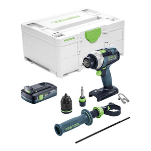 Festool TDC 18/4-Basic Akku Bohrschrauber 18 V 75 Nm Brushless + 1x Akku 4,0 Ah + Systainer - ohne Ladegerät