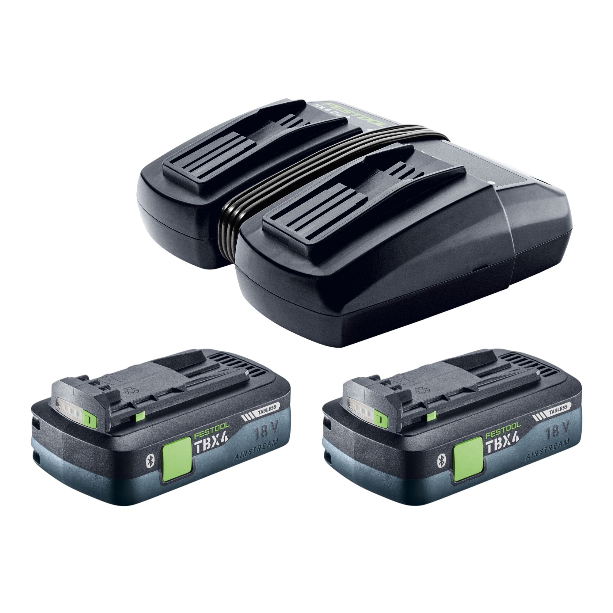 Festool CTLC SYS I Basic Akku Absaugmobil 36 V 2x 18 V Staubklasse L 2x Akku 4 0 Ah Doppelladegeraet Systainer 3 - toolbrothers