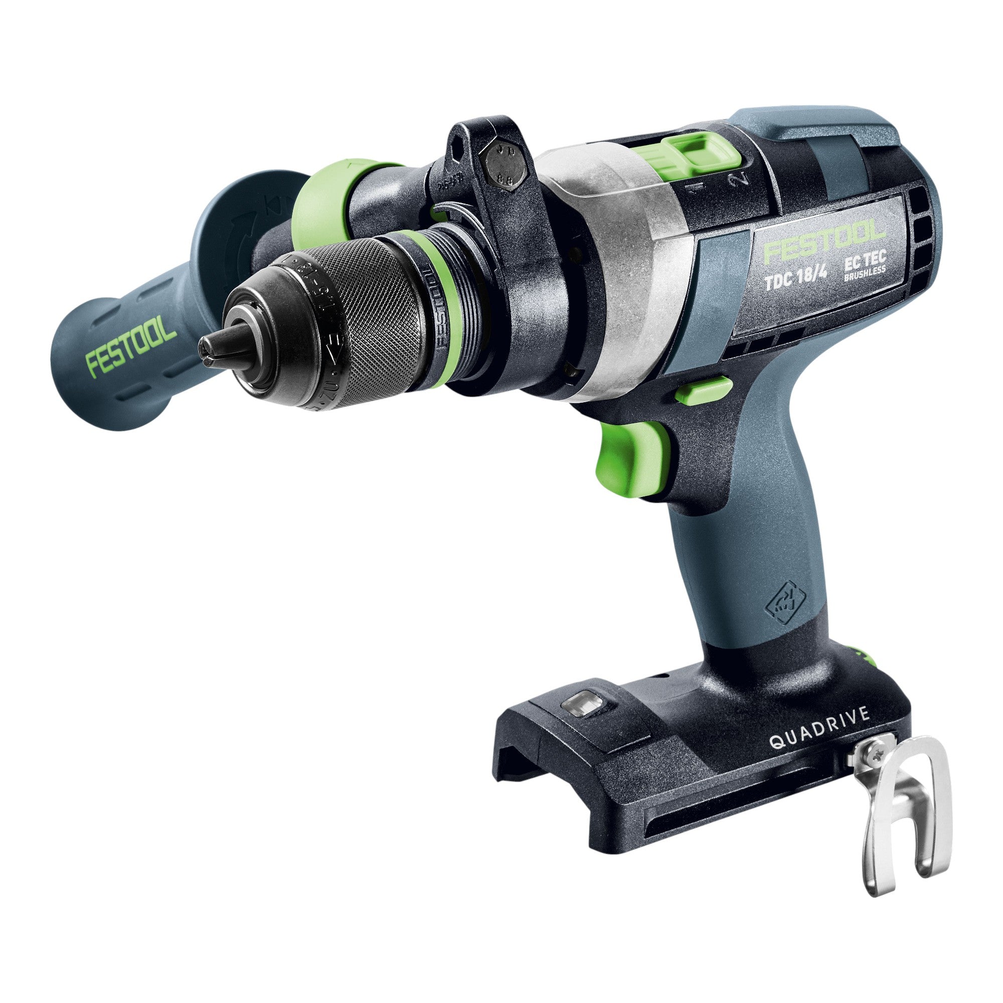 Festool TDC 18 4 Basic Akku Bohrschrauber 18 V 75 Nm Brushless 2x Akku 4 0 Ah Schnellladegeraet Systainer 1 - toolbrothers