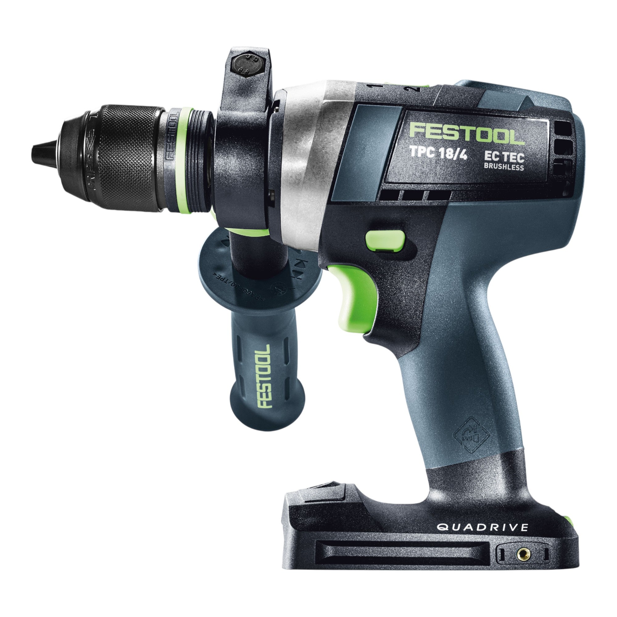 Festool TPC 18 4 Basic Akku Schlagbohrschrauber 18 V 75 Nm Brushless 1x Akku 8 0 Ah Schnellladegeraet Systainer 2 - toolbrothers
