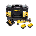 Dewalt DCD 740 L2 18V 33Nm Akku Winkelbohrmaschine + 2x Akku 3,0Ah + Schnelladegerät + TSTAK - Toolbrothers