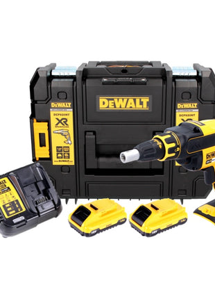 DeWalt DCF 620 L2 Akku Trockenbauschrauber 18 V 30 Nm Brushless + 2x Akku 3,0 Ah + Ladegerät + TSTAK - Toolbrothers