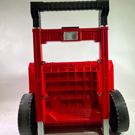 Qbrick System PRO Cart 2 0 Plus Drawer 2 Red Ultra HD Custom mobile Box auf Raedern 520 x 415 x 660 mm 9 5 l 12 l abnehmbarer Doppelteleskopgriff Beschaedigt 2 - toolbrothers