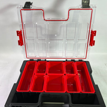 Qbrick System PRO 300 Organizer 452 x 358 x 110 mm 9 l stapelbar IP54 Beschaedigt 0 - toolbrothers