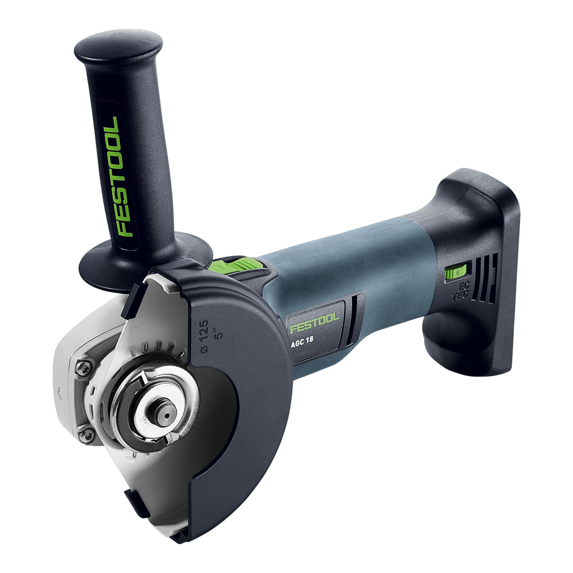 Festool AGC 18 125 EB Basic Akku Winkelschleifer 18 V 125 mm Brushless 2x Akku 4 0 Ah Ladegeraet Systainer 1 - toolbrothers
