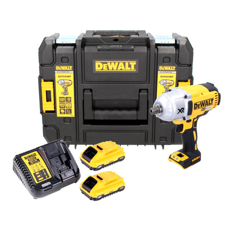 DeWalt DCF 899 L2 Akku Schlagschrauber 18 V 950 Nm 1/2" Brushless + 2x Akku 3,0 Ah + Ladegerät + TSTAK - Toolbrothers