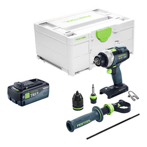 Festool TDC 18/4-Basic Akku Bohrschrauber 18 V 75 Nm Brushless + 1x Akku 8,0 Ah + Systainer - ohne Ladegerät