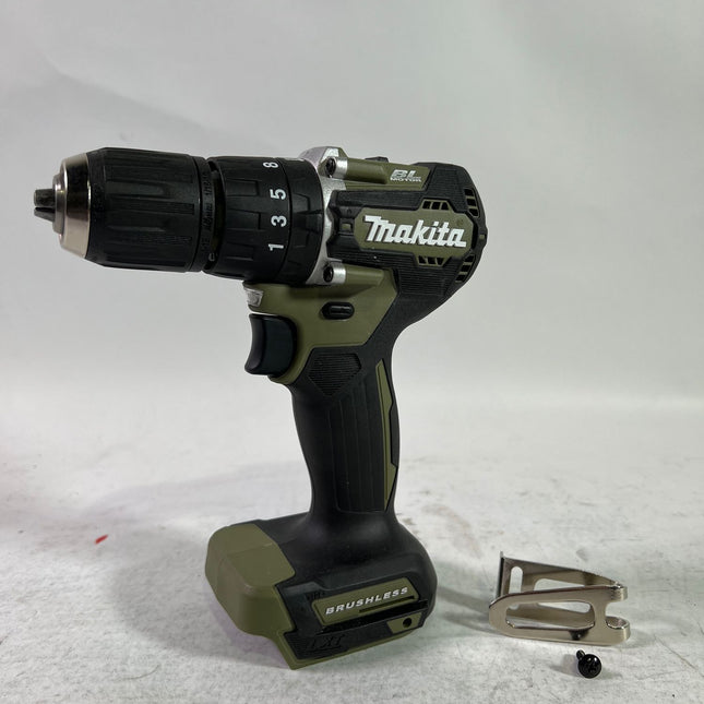 Makita DHP 487 ZO Akku Schlagbohrschrauber 18 V 40 Nm Brushless Olive Outdoor Adventure Serie Solo ohne Akku ohne Ladegeraet Reparaturgeraet 0 - toolbrothers