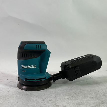 Makita DBO 180 Z Akku Exzenterschleifer 18 V 125 mm Solo ohne Akku ohne Ladegeraet Reparaturgeraet 1 - toolbrothers