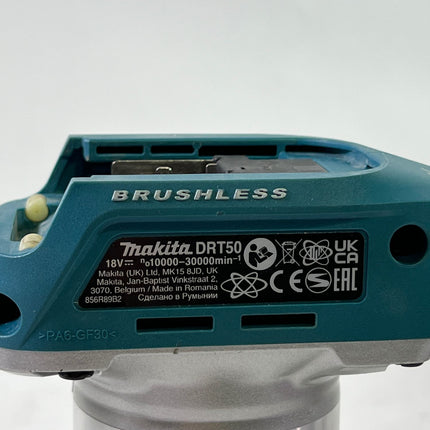 Makita DRT 50 Z Akku Multifunktionsfraese 18 V Brushless Solo ohne Akku ohne Ladegeraet Reparaturgeraet 2 - toolbrothers