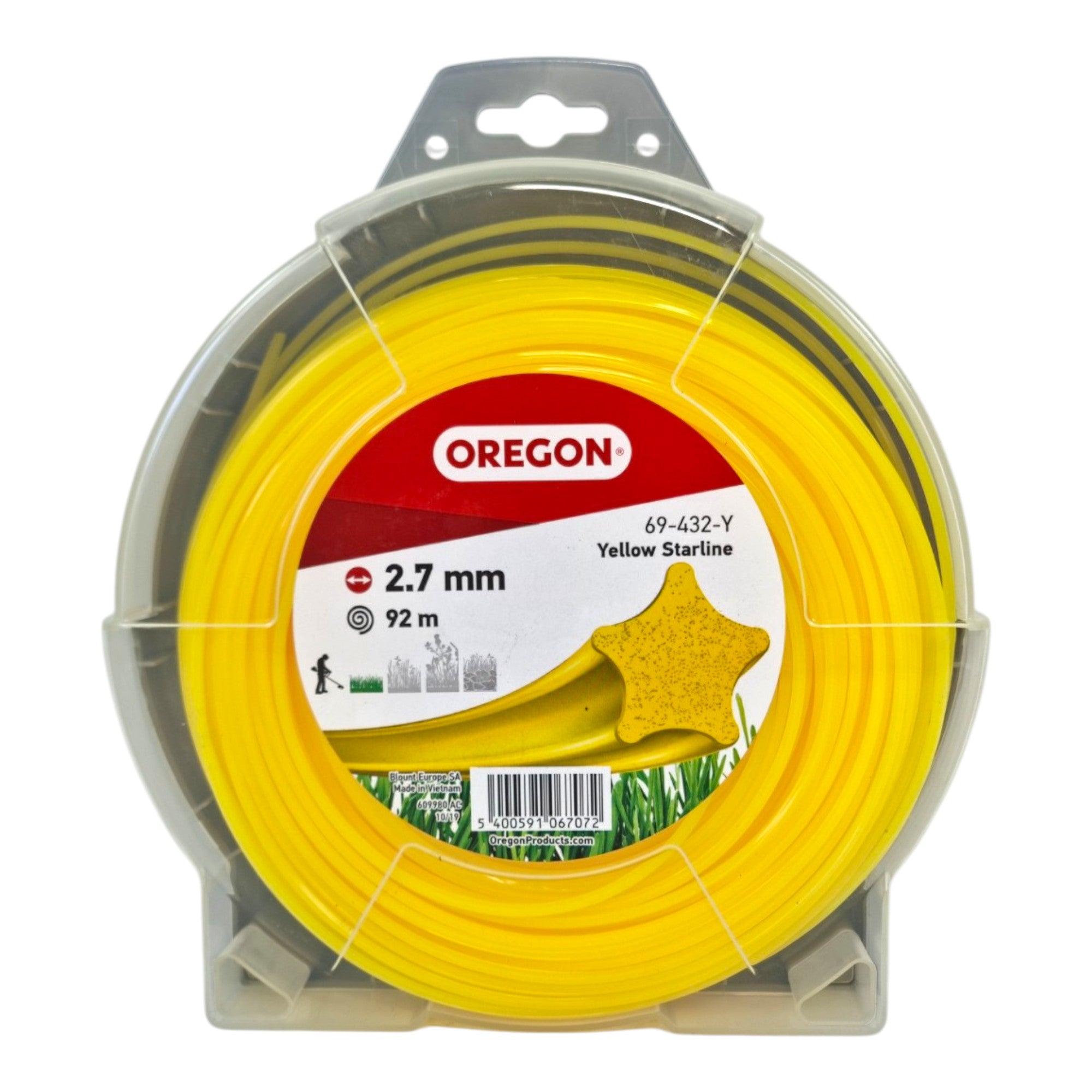 Oregon Freischneidefaden Gelb Starline 2 7 mm 92 m 69 432 Y  1 - toolbrothers
