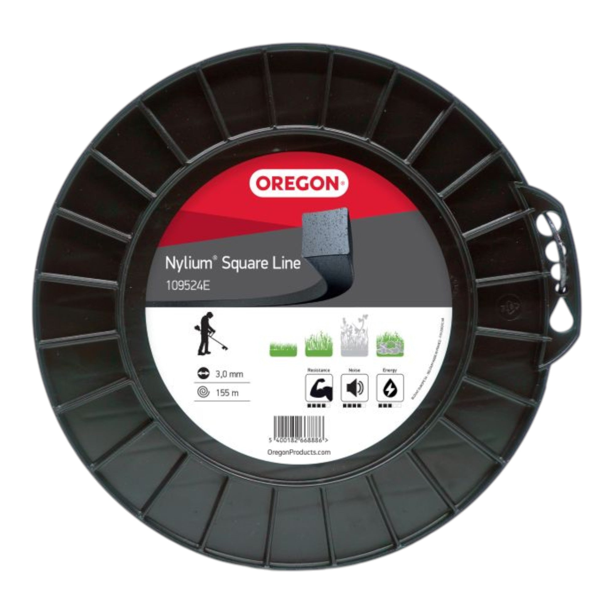 Oregon Nylium Square Trimmerfaden 3 0 mm x 155 m 109524E  2 - toolbrothers