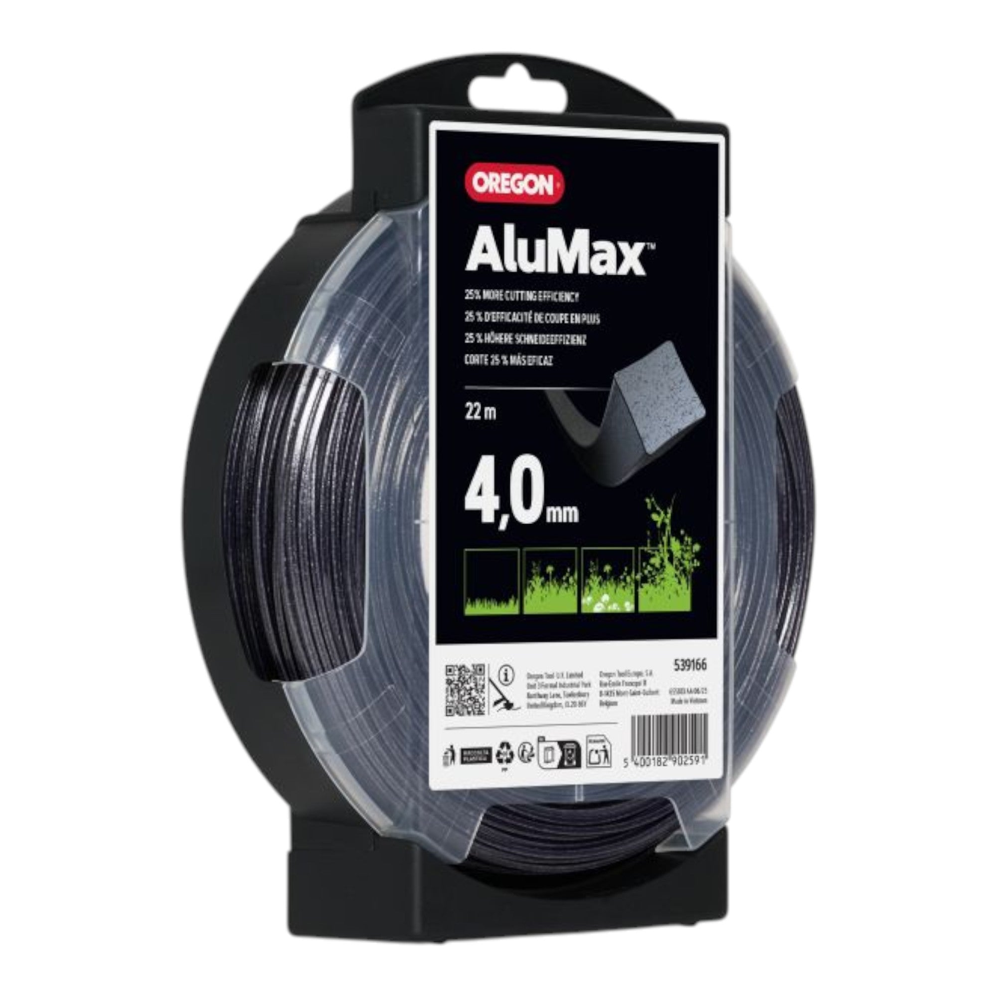 Oregon Square Nylium Alumax Maehfaden 4 0mm x 22m 539166  1 - toolbrothers