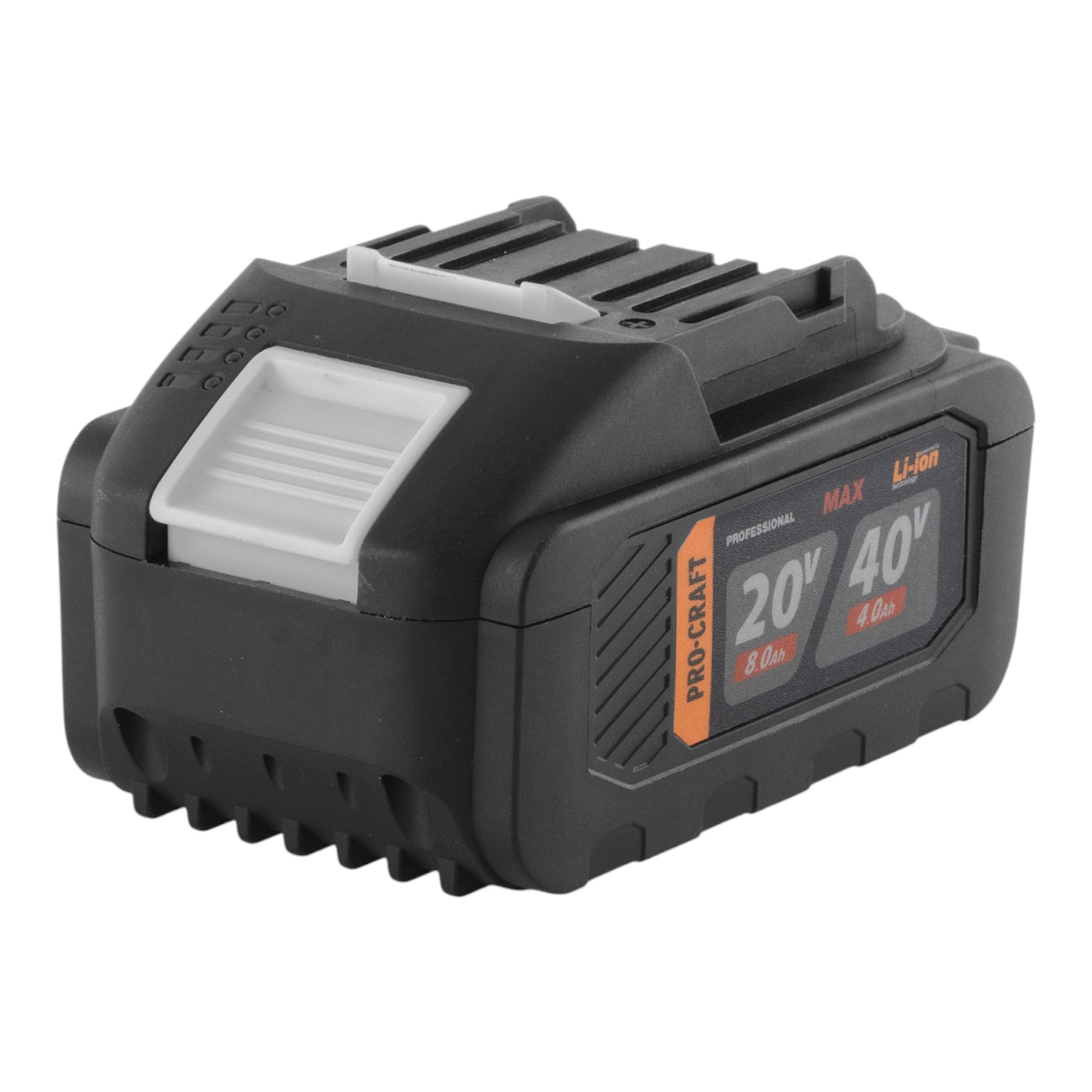 Procraft 20 40 Akku 20 40 V 8 0 4 0 Ah Li Ion mit Ladestandanzeige 1 - toolbrothers
