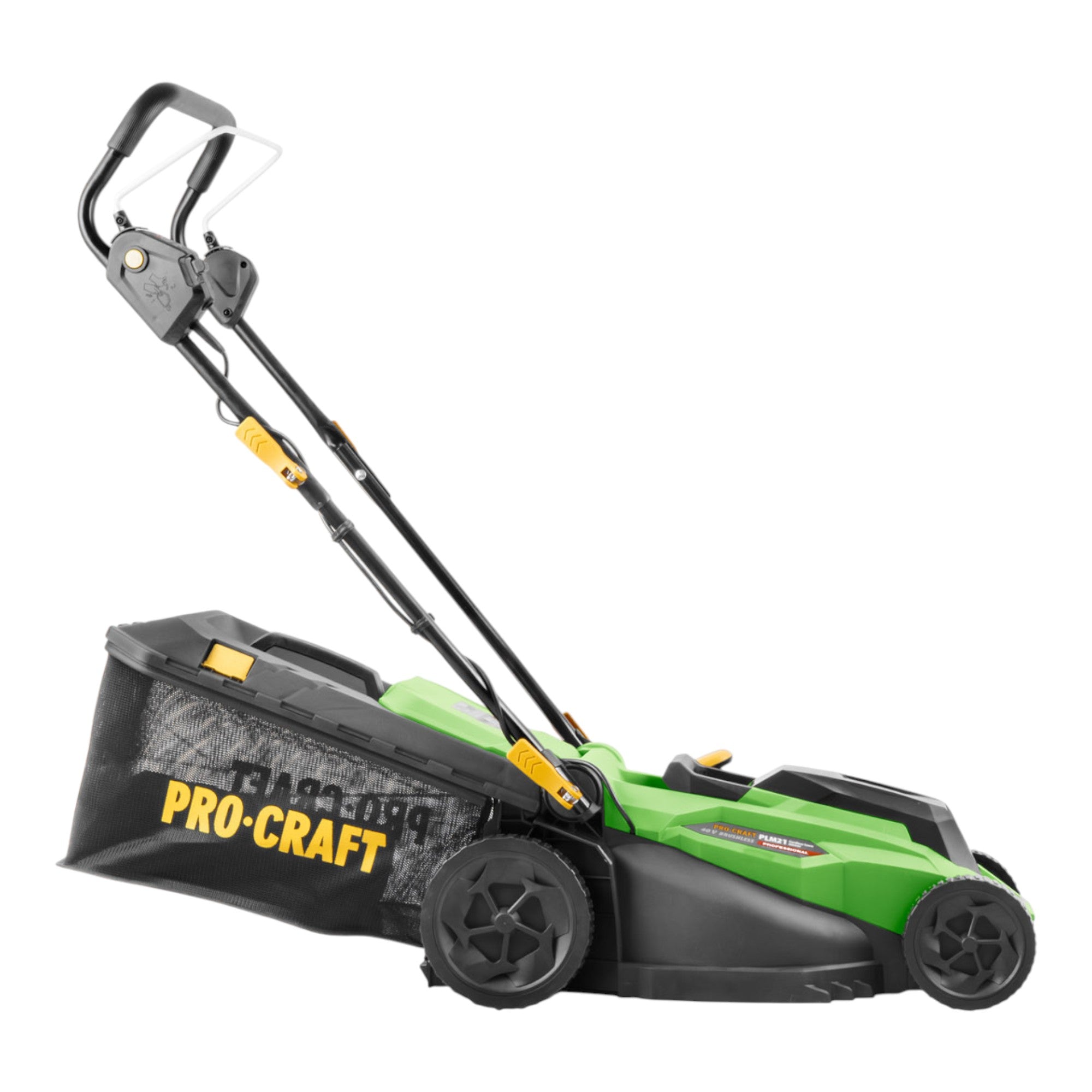 Procraft PLM21bb Akku Rasenmaeher 40 V 2x 20 V 380 mm Brushless 4x Akku 4 0 Ah Ladegeraet 4 - toolbrothers