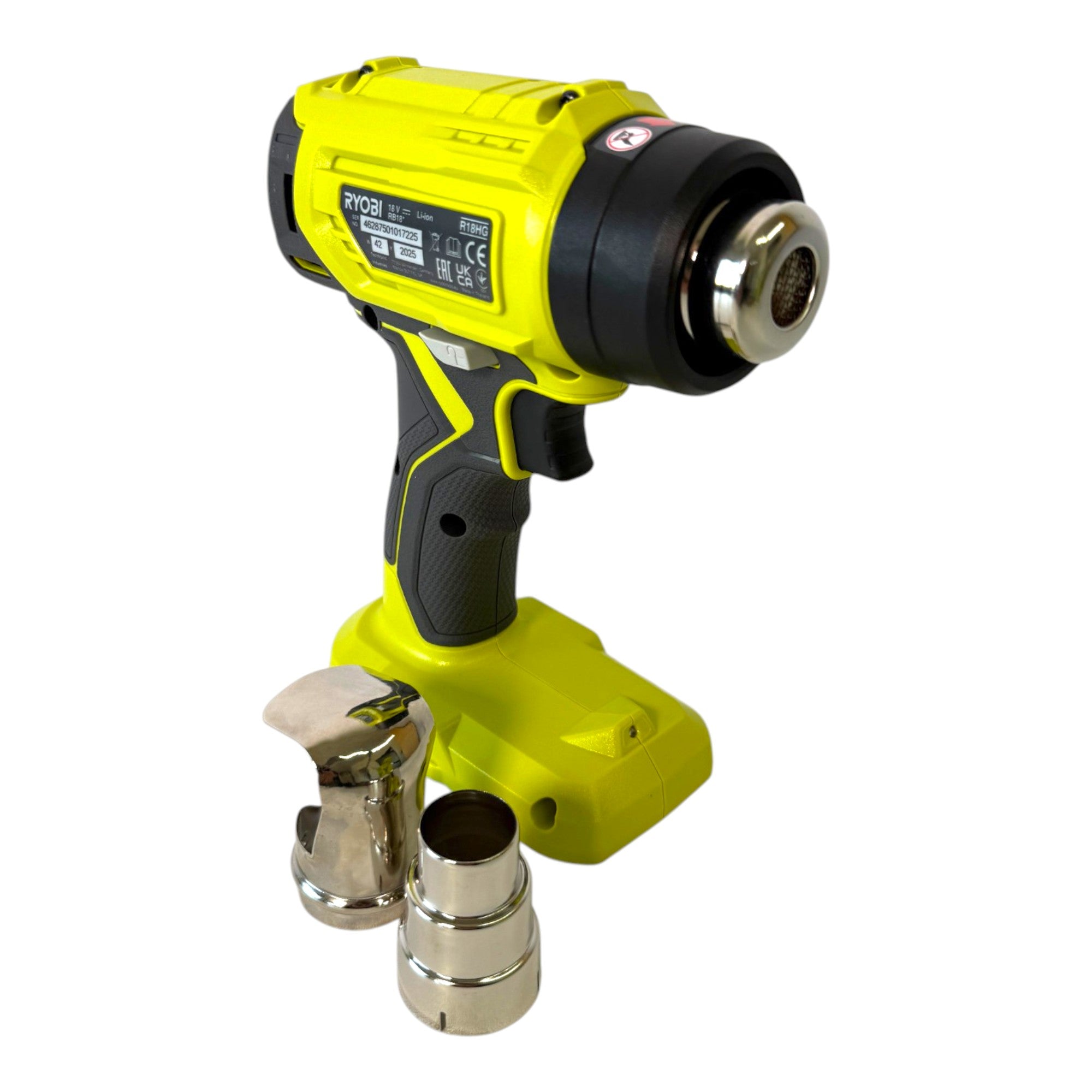 Ryobi R18HG 0 Akku Heissluftpistole 18 V 470 C Solo 5133004423 ohne Akku ohne Ladegeraet 1 - toolbrothers