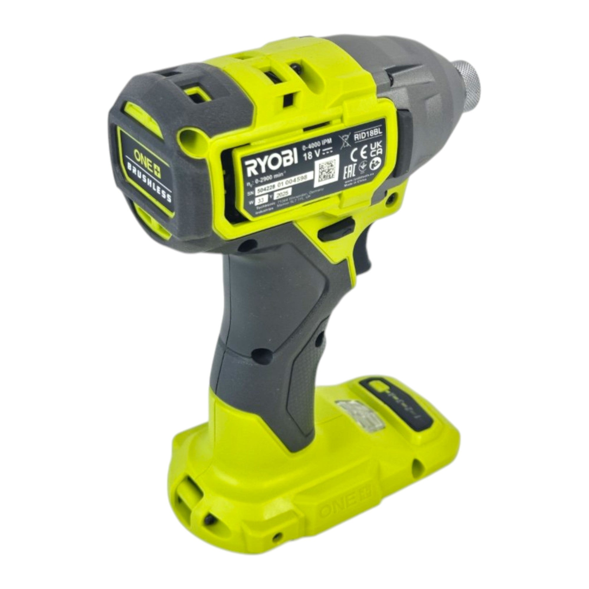 RYOBI RID18BL 0 Akku Schlagschrauber 18 V 300 Nm 1 4 Brushless 1x Akku 5 0 Ah Ladegeraet 3 - toolbrothers