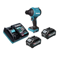 Makita AS 001 GM201 Akku Geblaese 40 V max Brushless 2x Akku 4 0 Ah Ladegeraet 0 - toolbrothers