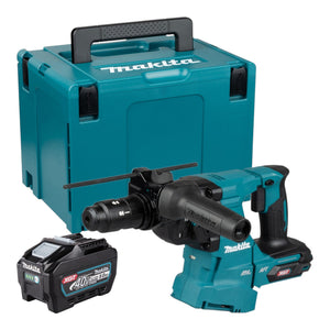 Makita HR 012 GT101 Akku Kombihammer 40 V max. 3,3 J SDS plus Brushless + 1x Akku 5,0 Ah + Makpac  - ohne Ladegerät