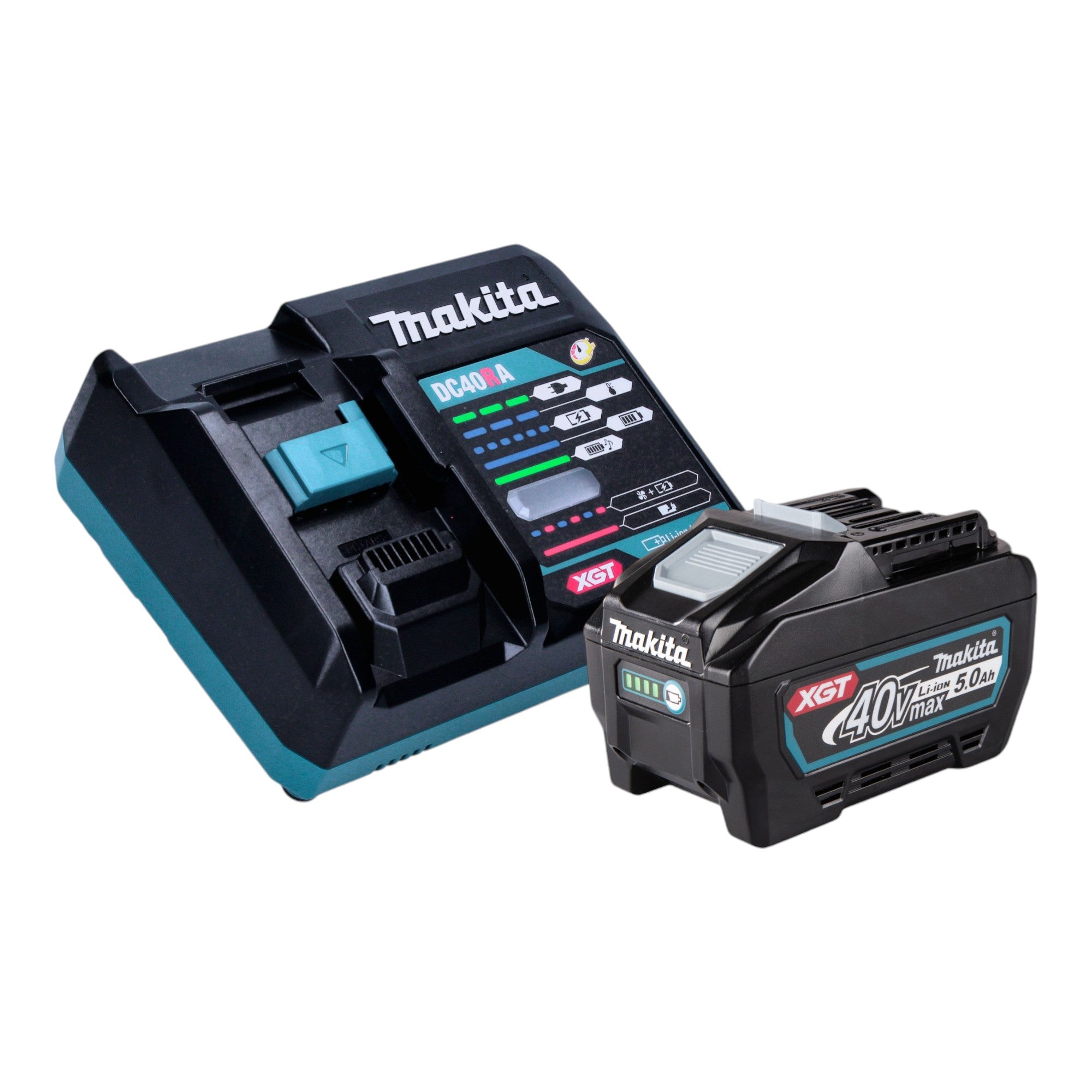Makita HR 012 GT101 Akku Kombihammer 40 V max 3 3 J SDS plus Brushless 1x Akku 5 0 Ah Ladegeraet Makpac 3 - toolbrothers