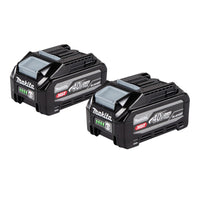 Makita Akku Set 2x BL 4040 F Li Ion Akku 40 V max 4 0 Ah XGT 2x 1910N6 8 mit LED Anzeige 0 - toolbrothers