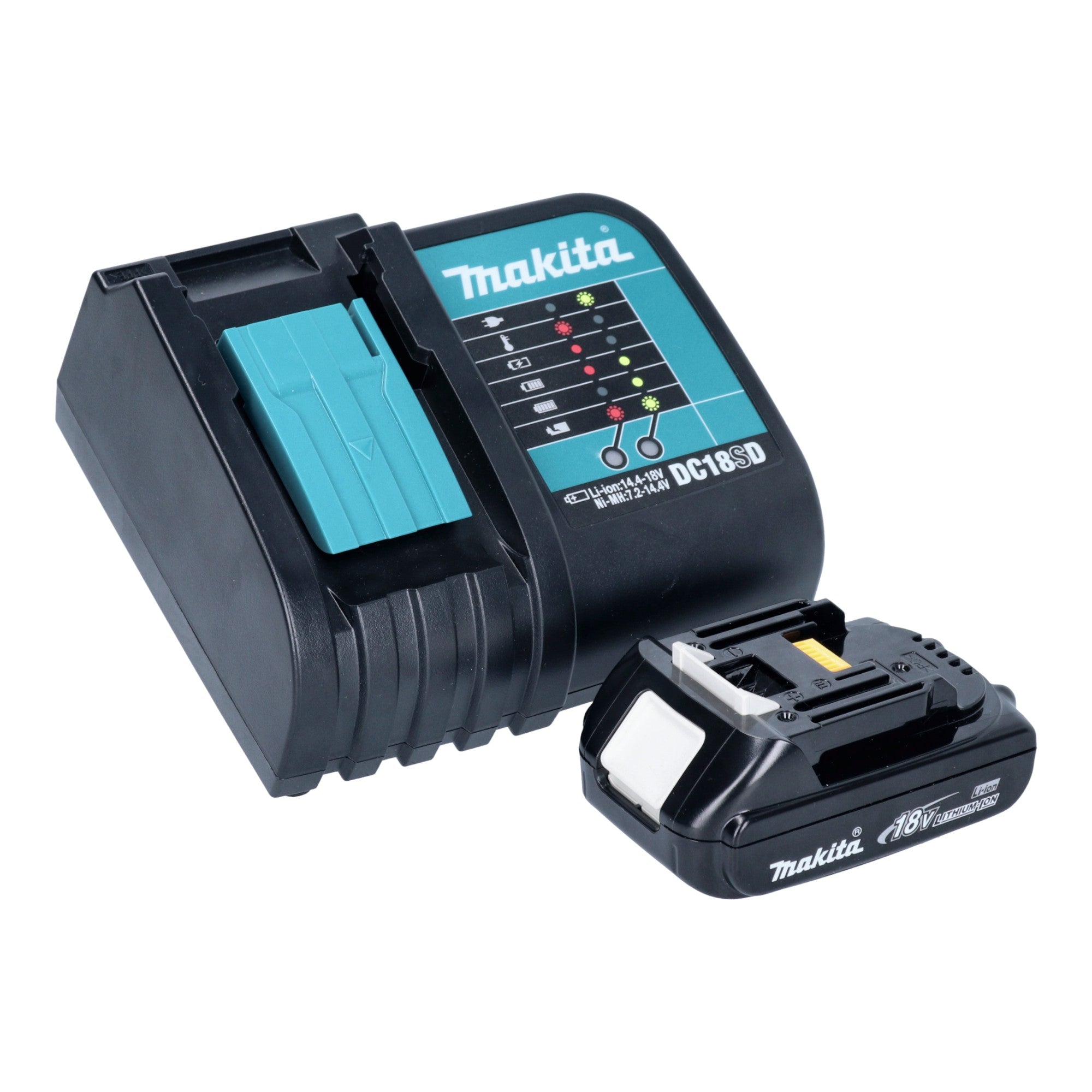 Makita DUP 181 SY1 Akku Astschere 18 V 30 mm Brushless 1x Akku 1 5 Ah Ladegeraet 2 - toolbrothers