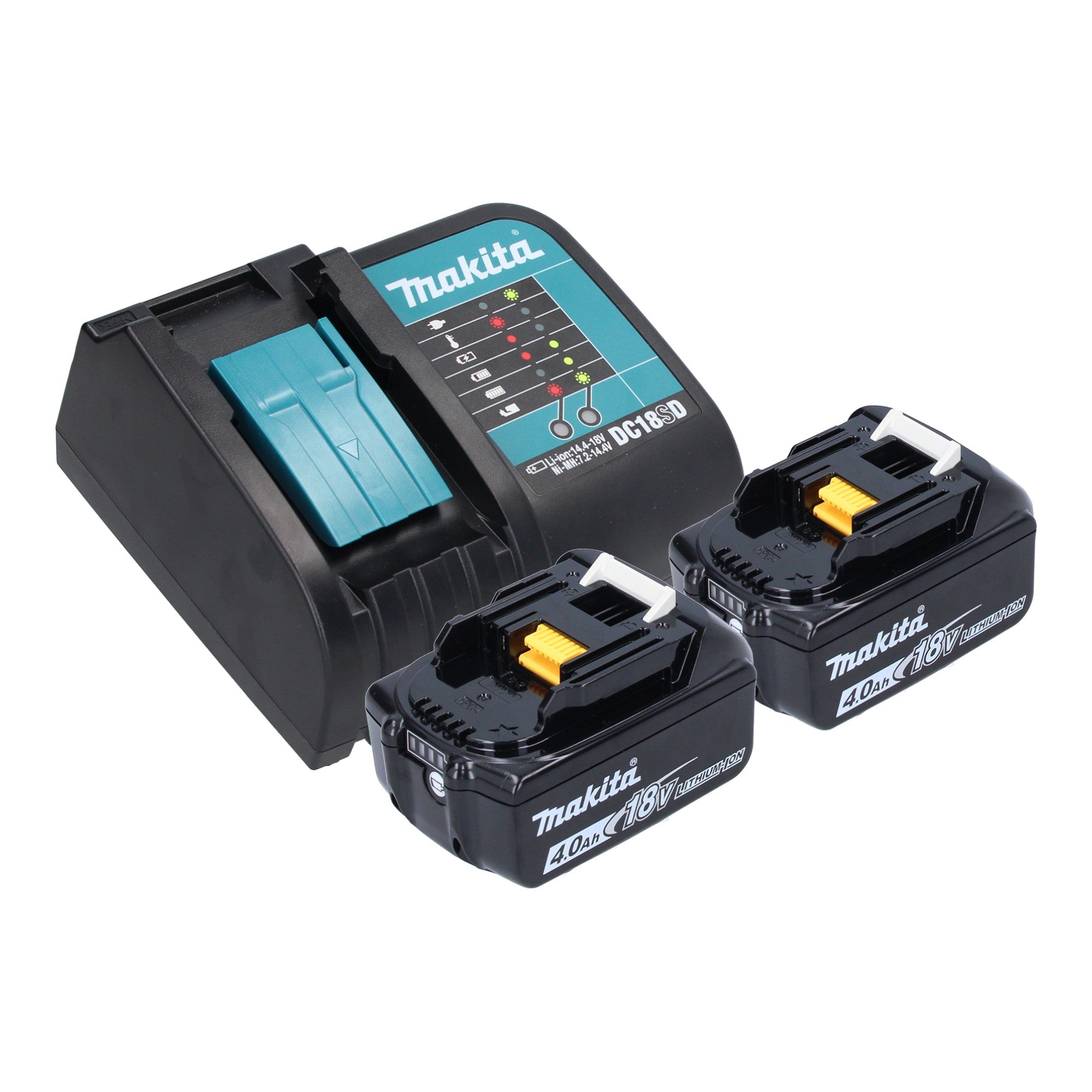 Makita DUP 181 SM Akku Astschere 18 V 30 mm Brushless 2x Akku 4 0 Ah Ladegeraet 2 - toolbrothers
