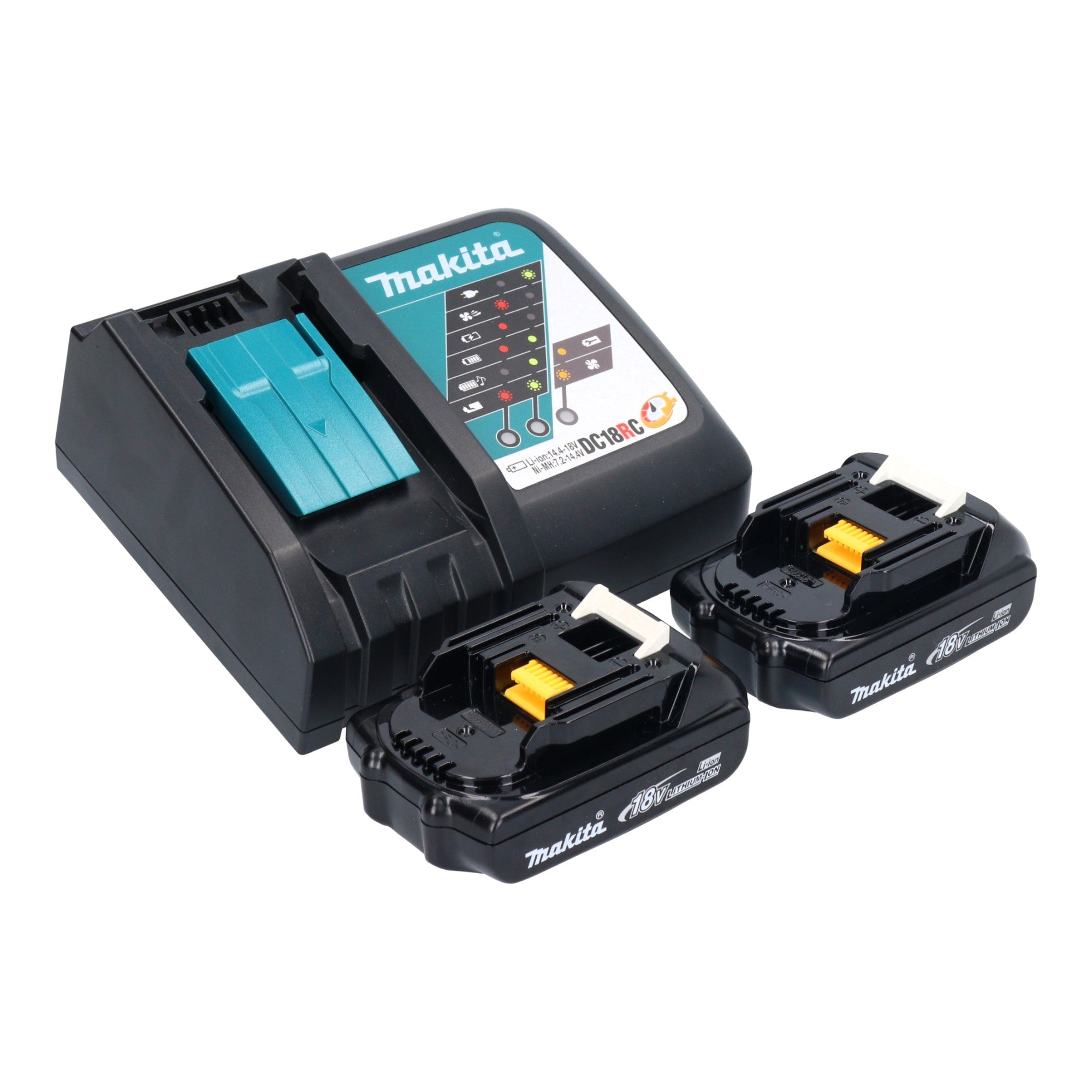 Makita DUP 181 RY Akku Astschere 18 V 30 mm Brushless 2x Akku 1 5 Ah Ladegeraet 2 - toolbrothers