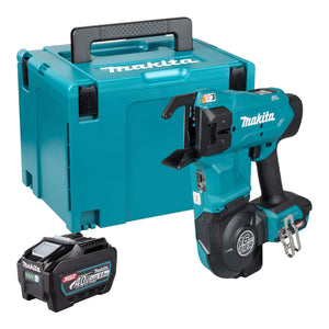 Makita TR 001 GT1 Akku Bewehrungsverbinder 40 V max. 1,6 mm Brushless + 1x Akku 5,0 Ah + Makpac - ohne Ladegerät
