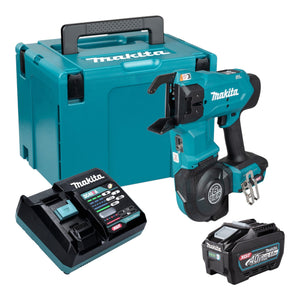 Makita TR 001 GT101 Akku Bewehrungsverbinder 40 V max. 1,6 mm Brushless + 1x Akku 5,0 Ah + Ladegerät + Makpac