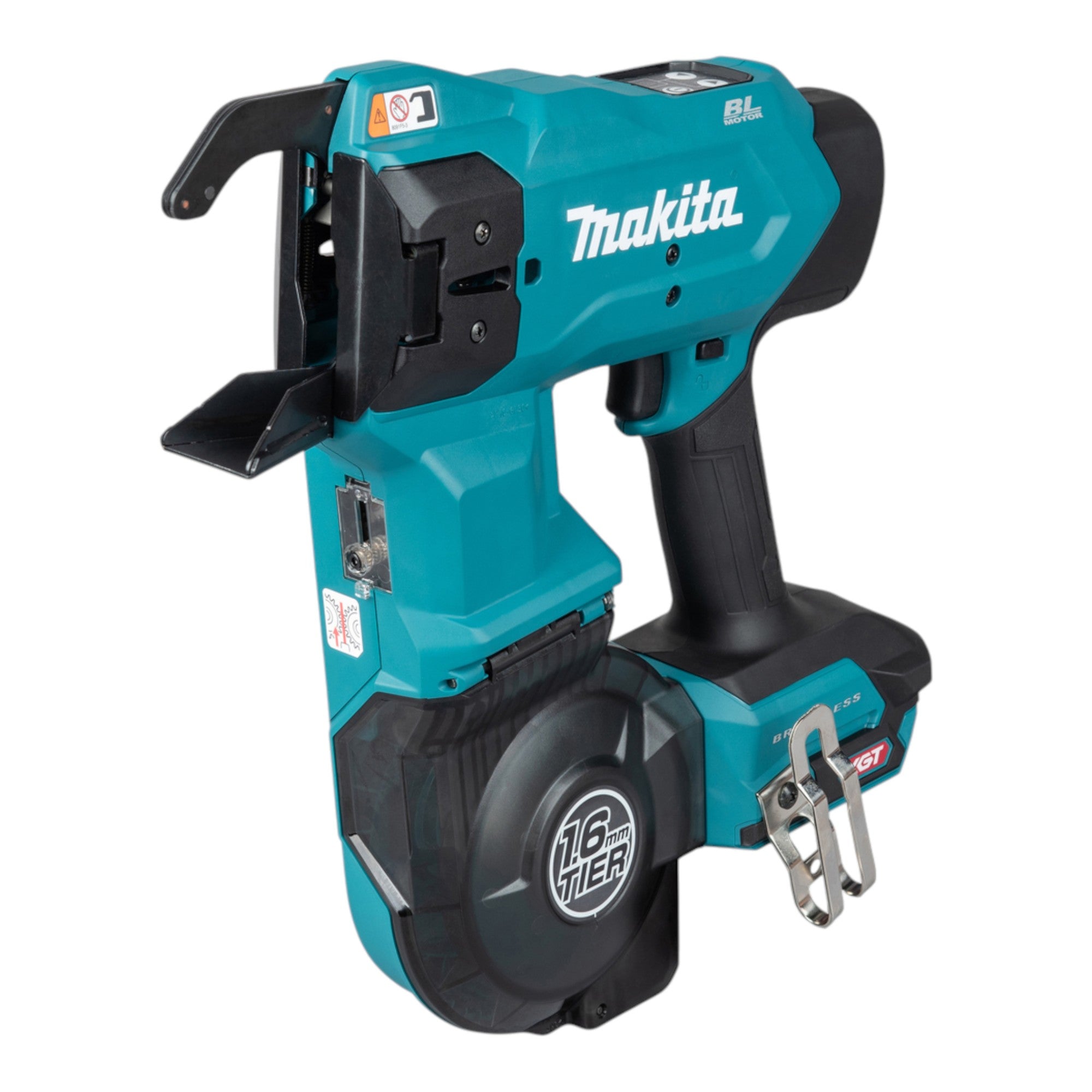 Makita TR 001 GT201 Akku Bewehrungsverbinder 40 V max 1 6 mm Brushless 2x Akku 5 0 Ah Ladegeraet Makpac 1 - toolbrothers