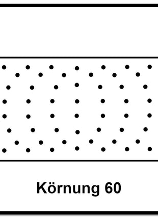 Mirka IRIDIUM Schleifstreifen Grip 81x133mm K60, 50 Stk. ( 246B105060 ) - Toolbrothers