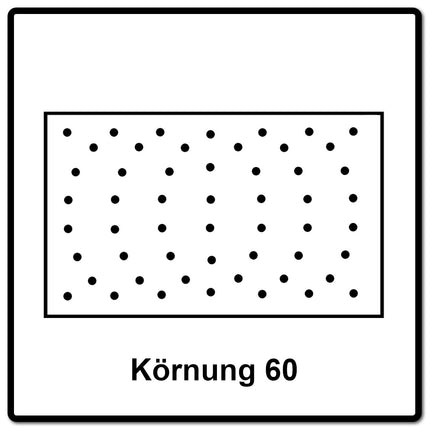 Mirka IRIDIUM Schleifstreifen Grip 81x133mm K60, 50 Stk. ( 246B105060 ) - Toolbrothers