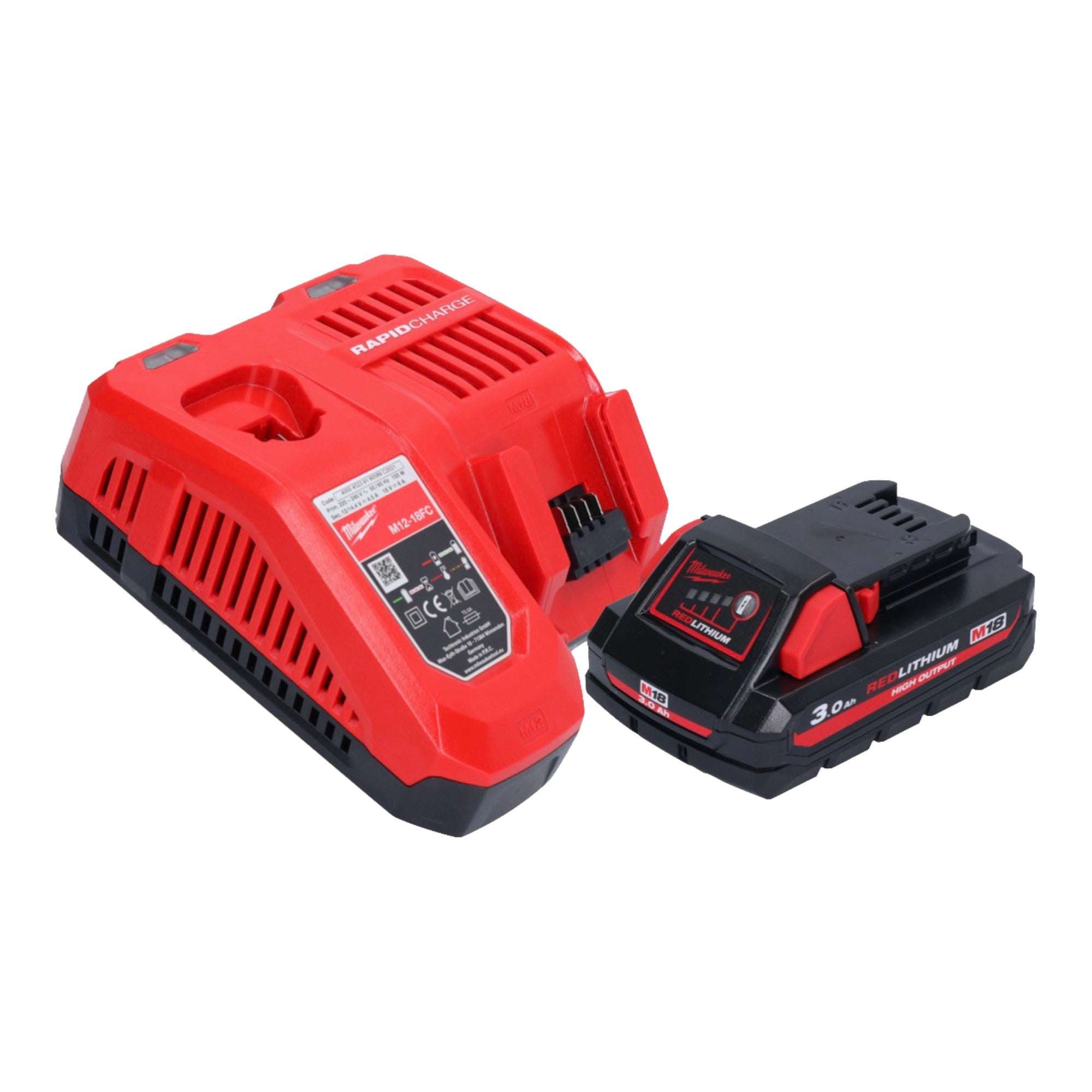 Milwaukee M18 FDD3 301 Akku Bohrschrauber 18 V 158 Nm Brushless 1x Akku 3 0 Ah Ladegeraet 2 - toolbrothers