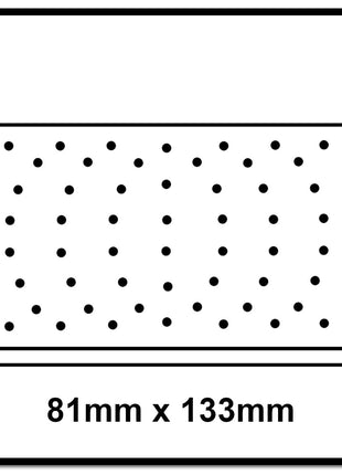 Mirka IRIDIUM Schleifstreifen Grip 81x133mm K150, 100 Stk. ( 246B109915 ) - Toolbrothers