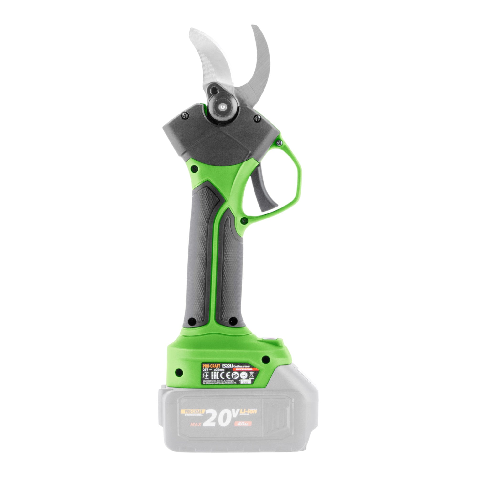 Procraft ES22Libb Akku Astschere 20 V 25 mm Brushless 2x Akku 4 0 Ah Ladegeraet 3 - toolbrothers