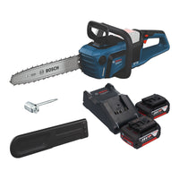 Bosch GKE 18V 40 Professional Akku Kettensaege 18 V 40 cm Brushless 2x Akku 5 0 Ah Ladegeraet 0 - toolbrothers