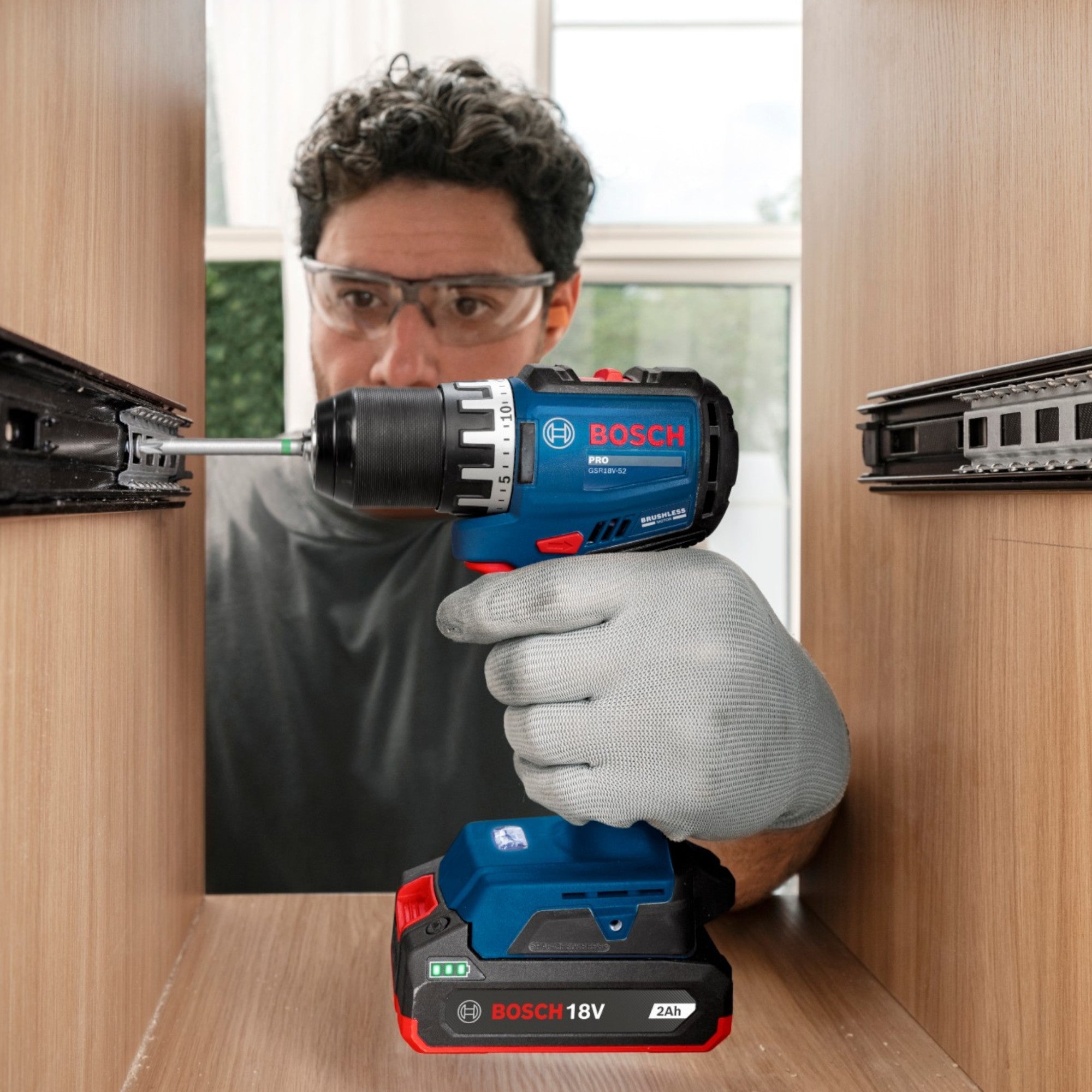 Bosch GSR 18V 52 Professional Akku Bohrschrauber 18 V 70 Nm Brushless 1x Akku 2 0 Ah Ladegeraet 4 - toolbrothers