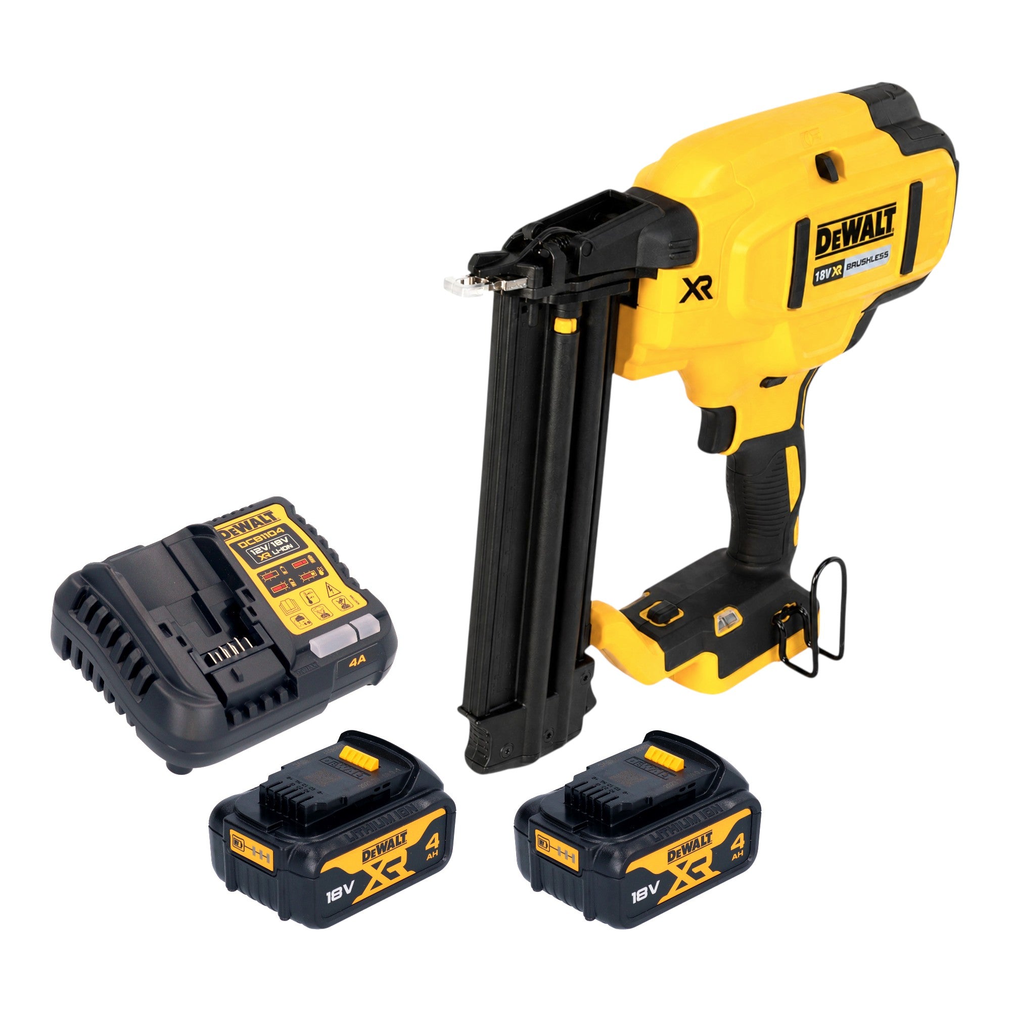 DeWalt DCN 680 M2 Akku Nagler 18 V 15 54 mm Brushless 2x Akku 4 0 Ah Ladegeraet 0 - toolbrothers