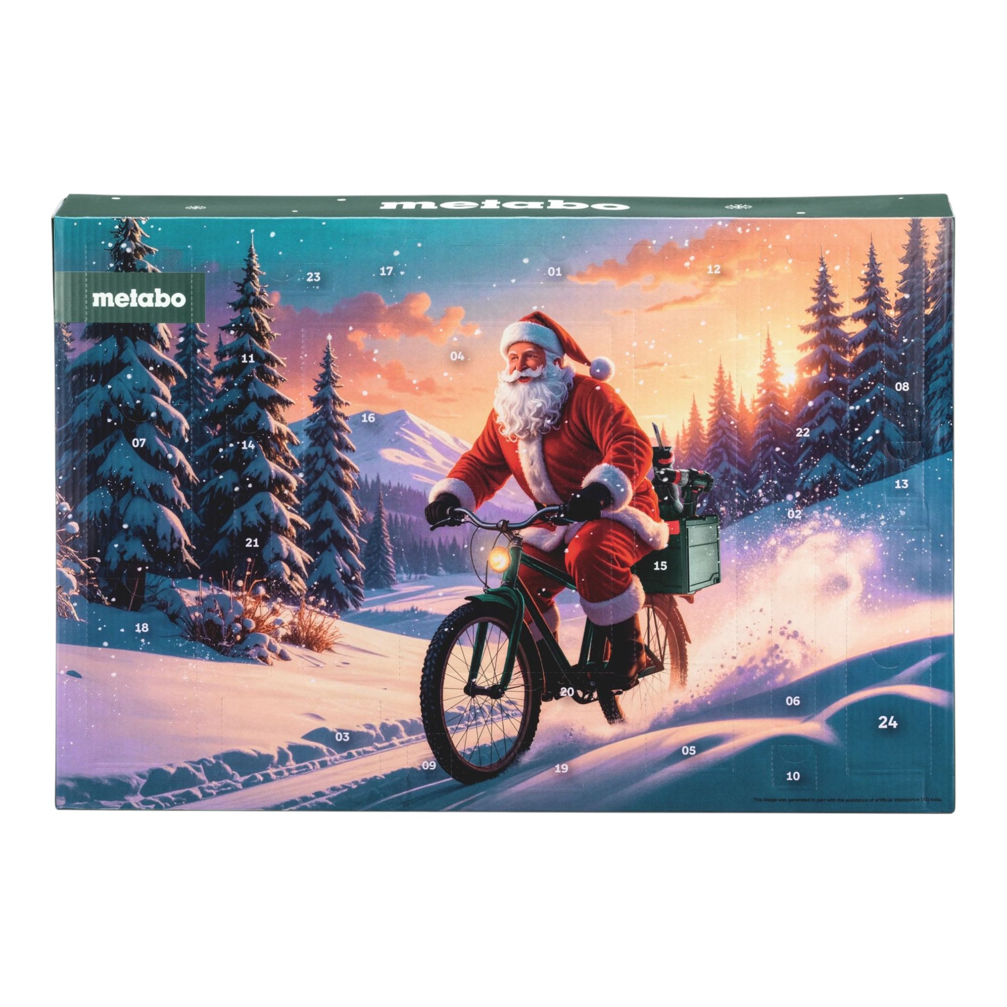 Metabo Adventskalender 2026 Werkzeug Zubehoer 24 berraschungen 626692000  0 - toolbrothers