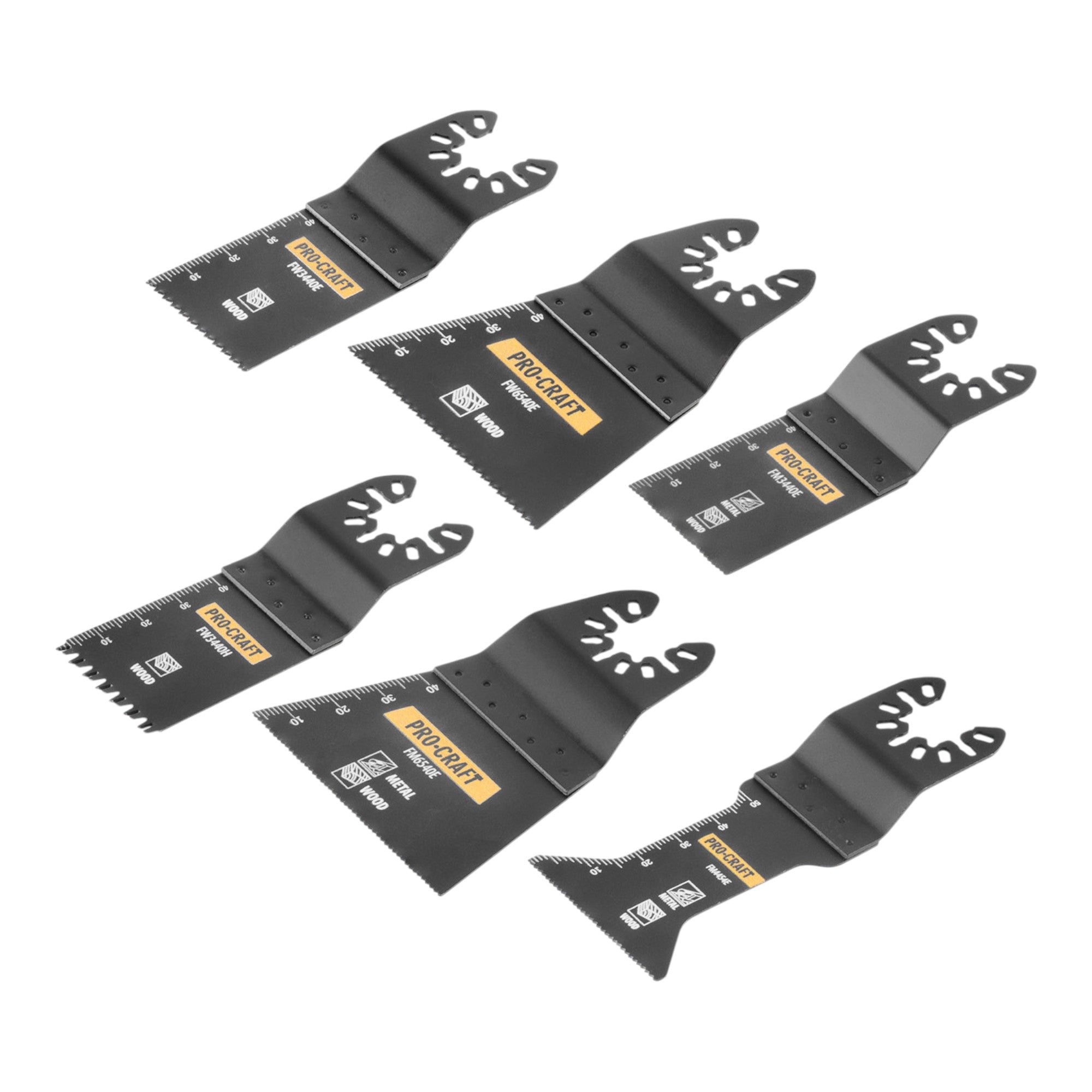 Procraft MB6 Universal Saegeblatt Set 6 tlg fuer oszillierende Multifunktionswerkzeuge 1 - toolbrothers