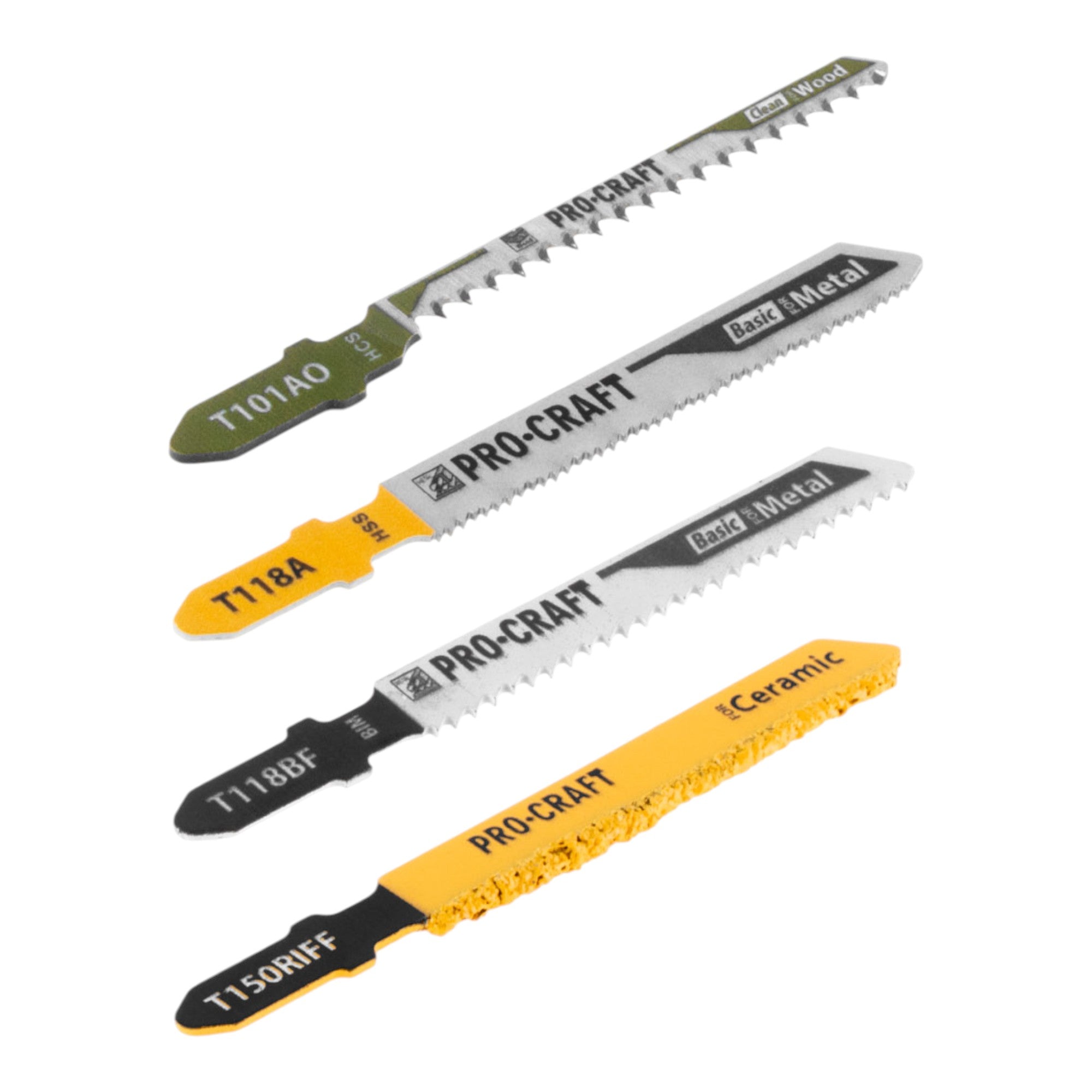 Procraft JB11 Stichsaegeblatt Set 10 tlg 1 50 mm fuer Holz und Metall 2 - toolbrothers